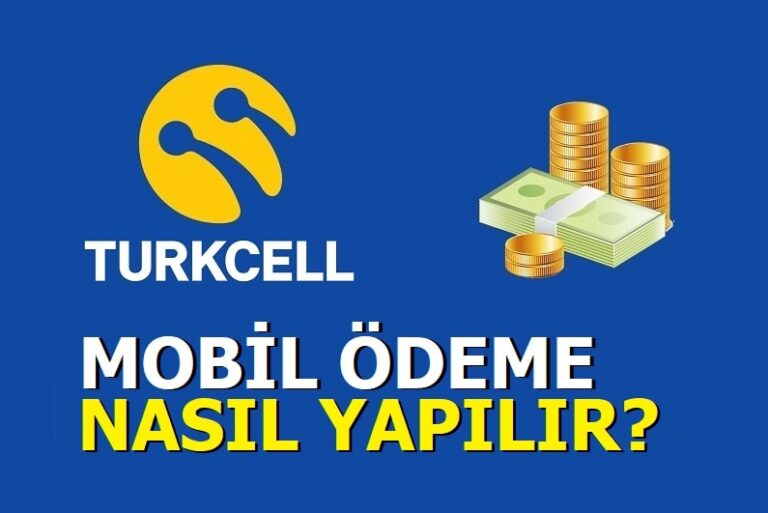 Turkcell Mobil Ödeme Nasıl Açılır?