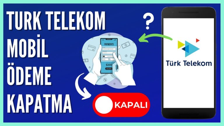 Türk Telekom Mobil Ödeme Nasıl Kapatılır?