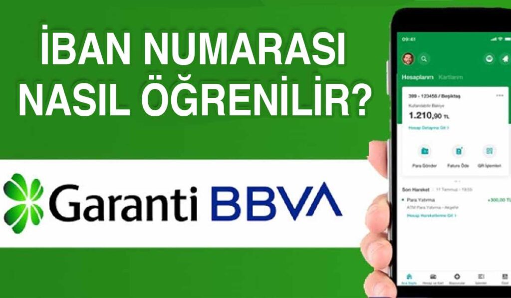 Garanti Bankası IBAN Numarası Nasıl Öğrenilir