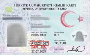 Yeni Kimlikte Seri No Nerede Yazar?