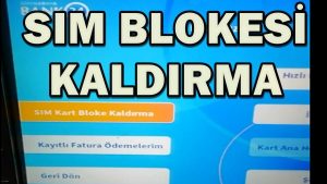 Halkbank Sim Kart Bloke Kaldırma