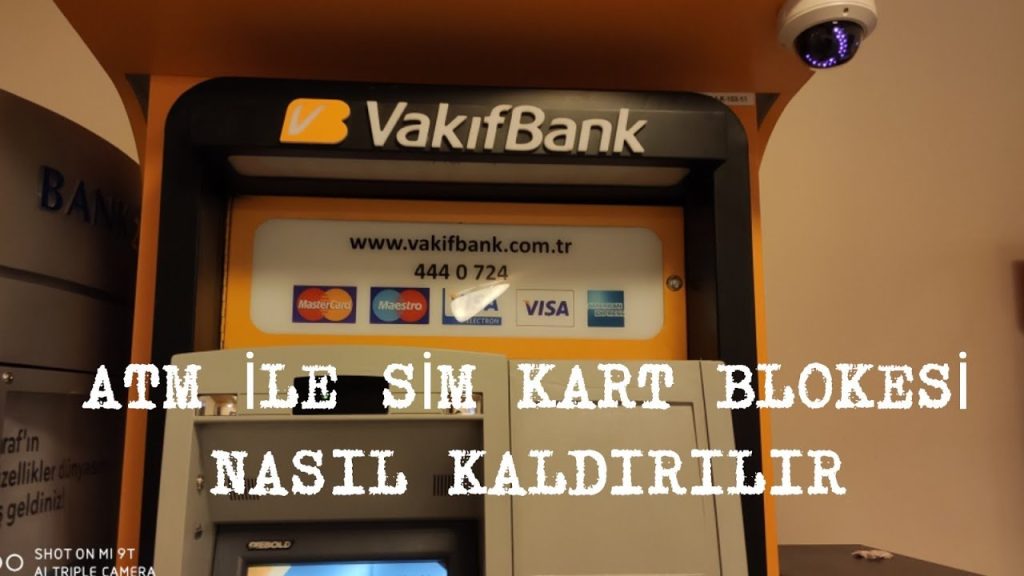 Vakıfbank Sim Kart Bloke Kaldırma