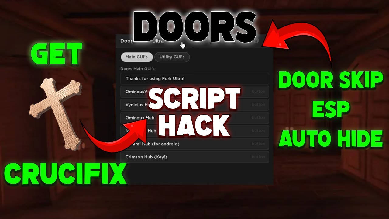 Doors Script – God Mode, Esp, Speed Hack