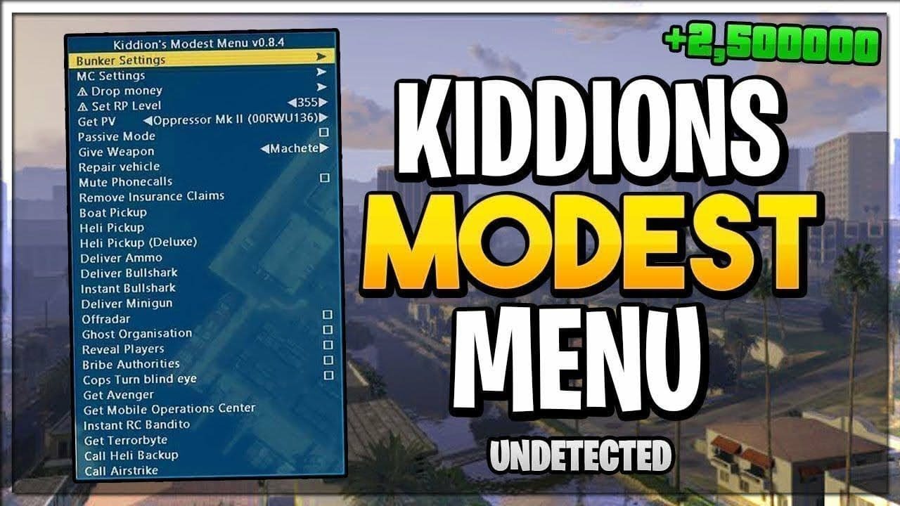GTA 5 Atom Mod Menu - GTA V Free Mod Menu PC