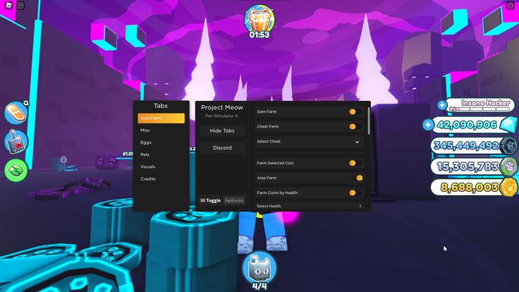 Pet Simulator X Script GUI