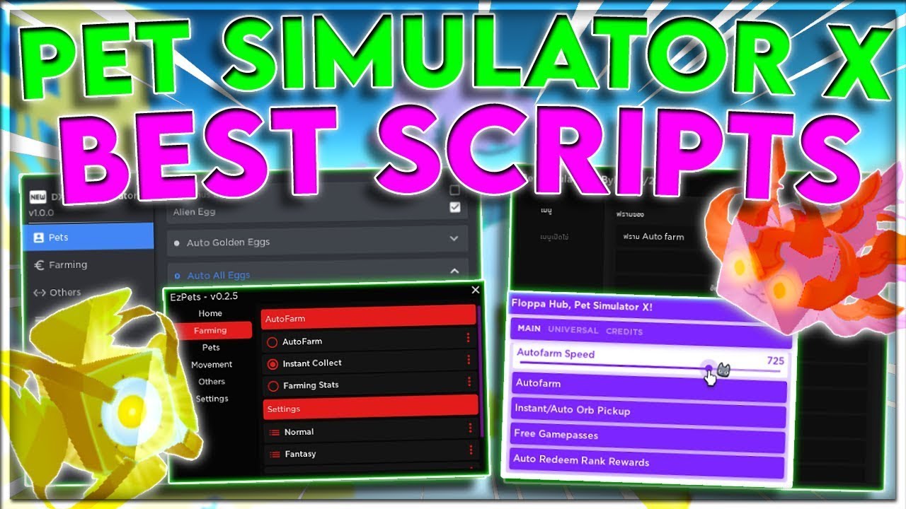 Pet Simulator X Script – Free Auto Farm & More