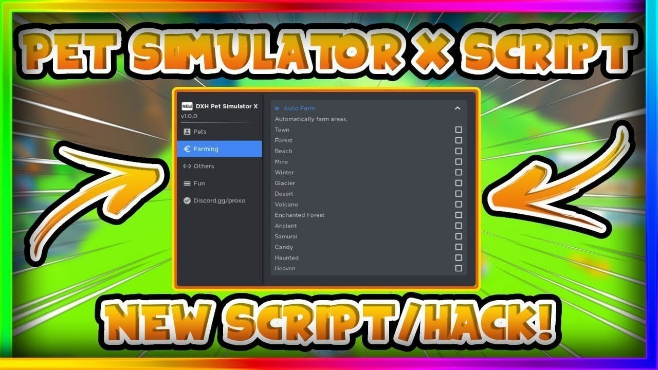 Pet Simulator X Script – AutoFarm Hack & MORE