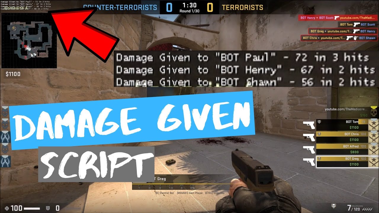 CSGO Team Damage Command