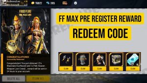 Garena Free Fire Max Redeem Codes [NEW UPDATED!]