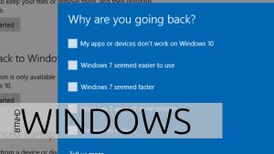 How to Downgrade Windows 11 to 10