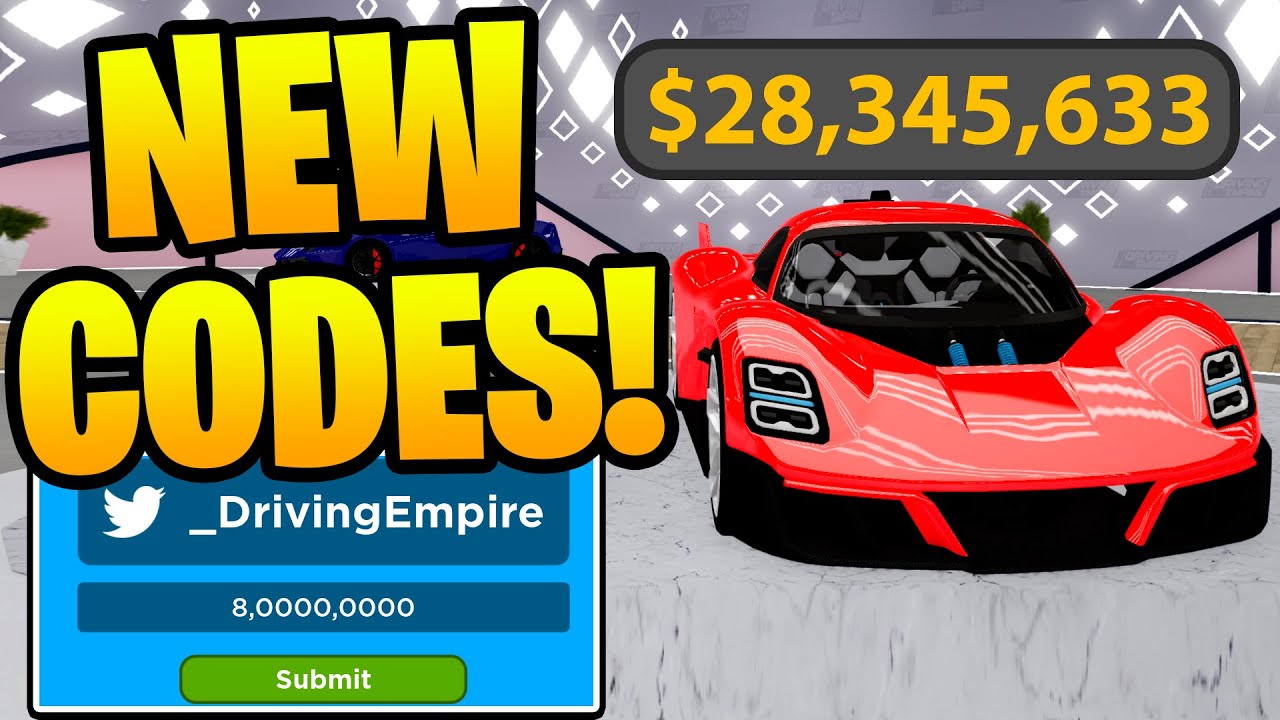 Roblox Driving Empire Codes 2024 Game News