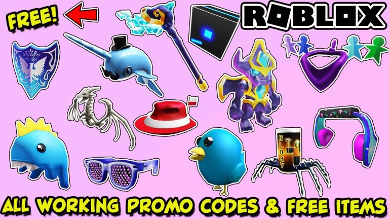 Roblox Promo Codes and Free Items [NEW UPDATED!]