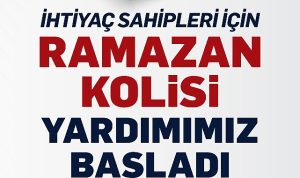 Antalya Büyükşehir Belediyesi Ramazan Yardımı