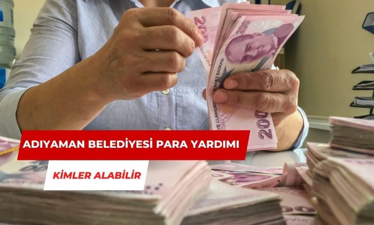 Adıyaman Belediyesi Yardım Başvurusu ve Sorgulama