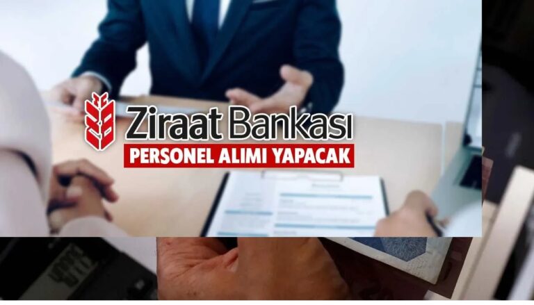 Ziraat Bankası 150 Gişe Memuru Alımı Yapıyor: İşte Başvuru Şartları ve Tüm Detaylar