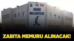 Didim Belediyesi 10 Memur Alımı Yapacak